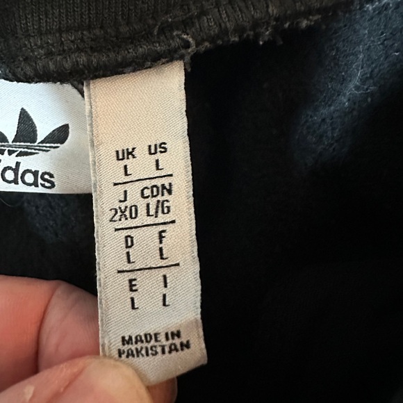 Adidas Men's Dark Cargo Joggers with Logo Size Large - Picture 7 of 9